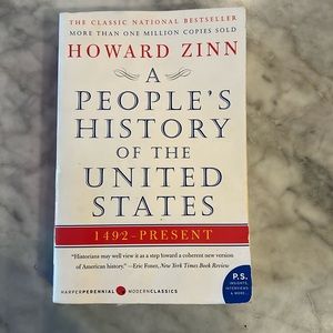 A Peoples History of the United Stated Howard Zin smoke free home